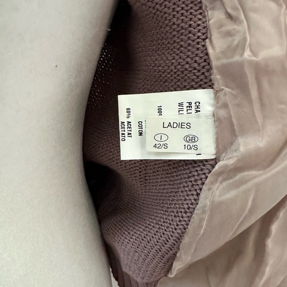 Fabiana Filippi two-tone chamois leather and cotton, waist cut jacket - Picture 14 of 16